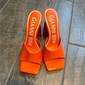 Gianni Bini Orange 🍊 Heels 👠